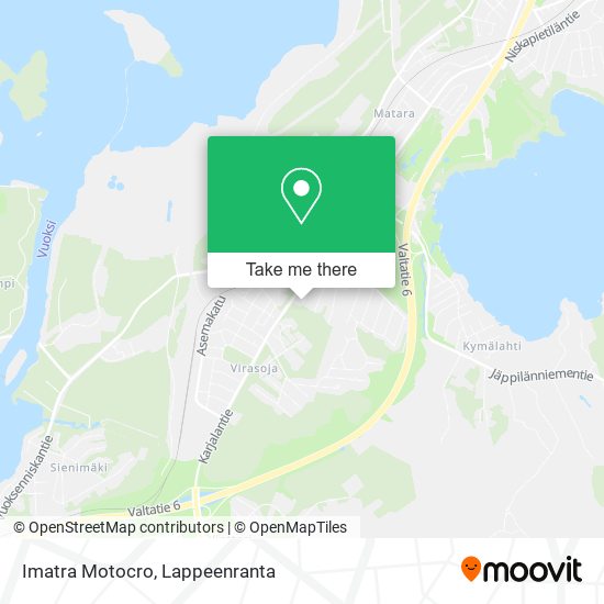 Imatra Motocro map