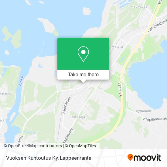 Vuoksen Kuntoutus Ky map