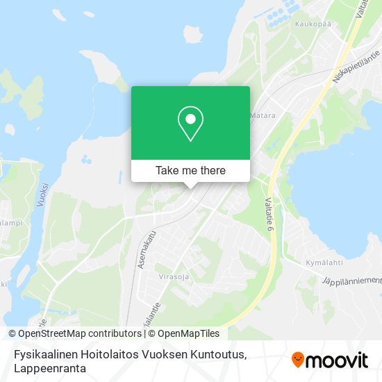 Fysikaalinen Hoitolaitos Vuoksen Kuntoutus map