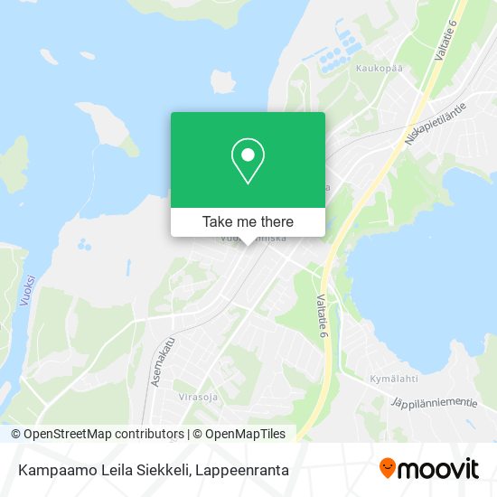 Kampaamo Leila Siekkeli map