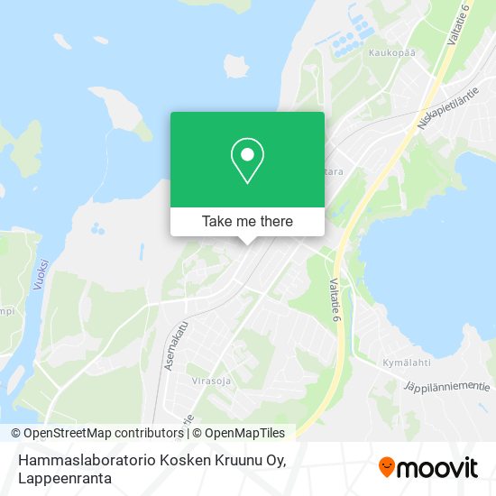 Hammaslaboratorio Kosken Kruunu Oy map