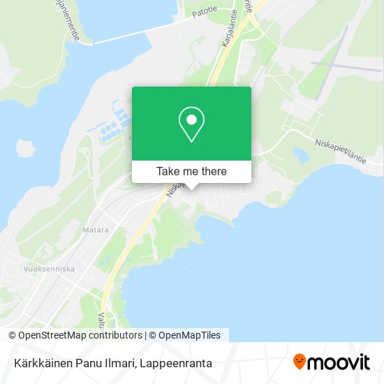 Kärkkäinen Panu Ilmari map