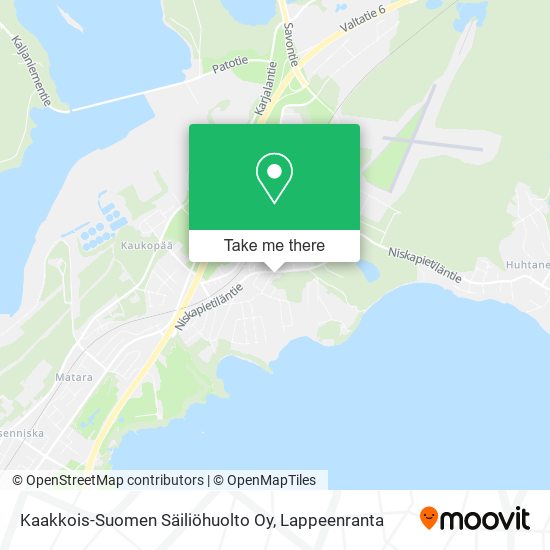 Kaakkois-Suomen Säiliöhuolto Oy map