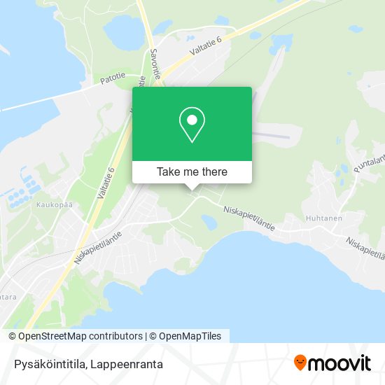 Pysäköintitila map