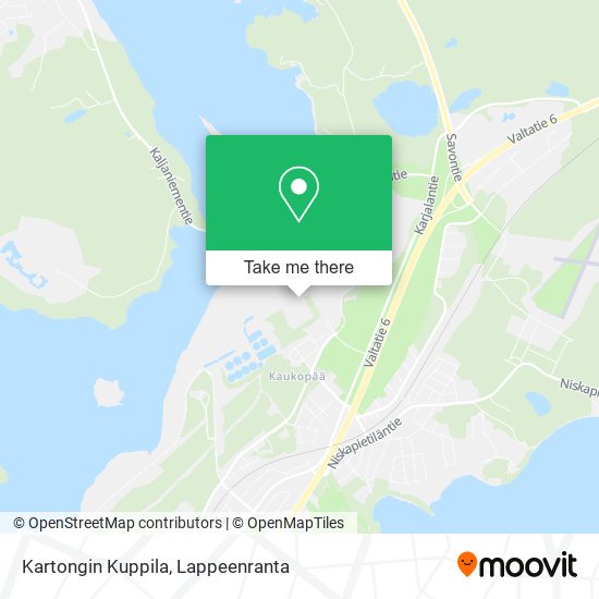 Kartongin Kuppila map