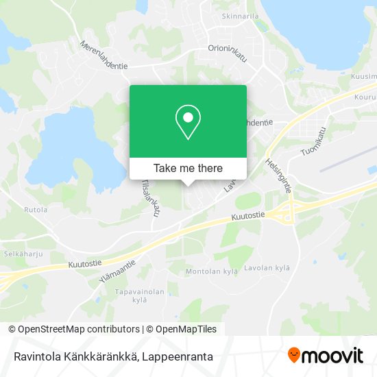 Ravintola Känkkäränkkä map