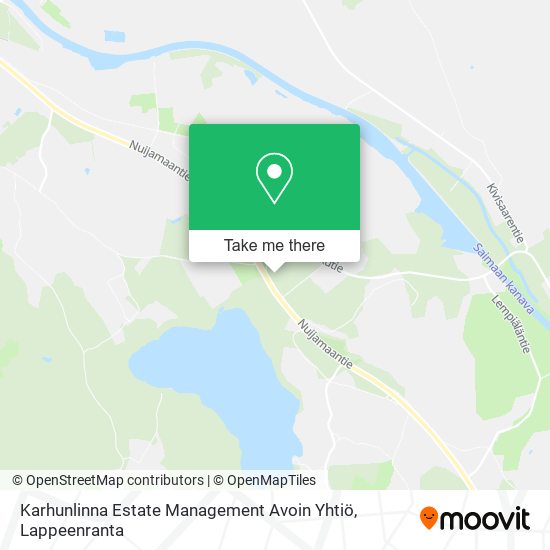 Karhunlinna Estate Management Avoin Yhtiö map