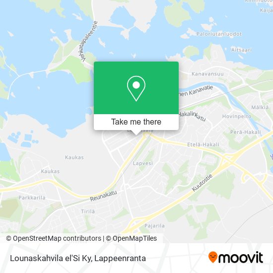 Lounaskahvila el'Si Ky map