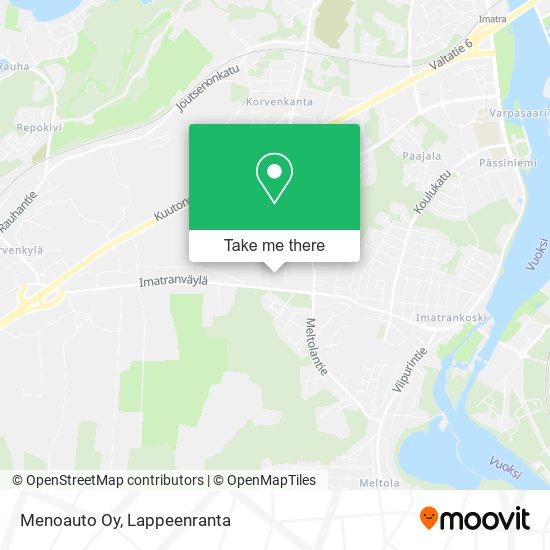 Menoauto Oy map