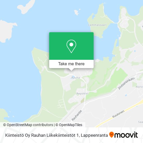 Kiinteistö Oy Rauhan Liikekiinteistöt 1 map