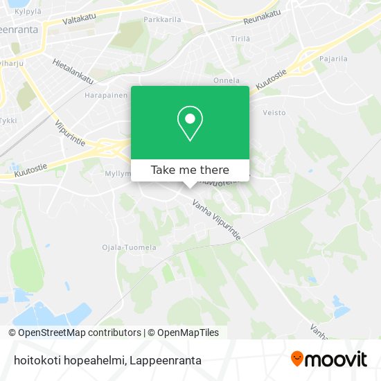 hoitokoti hopeahelmi map