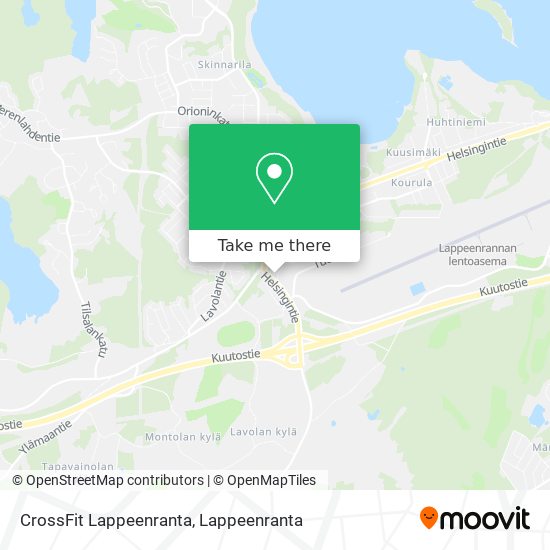 CrossFit Lappeenranta map