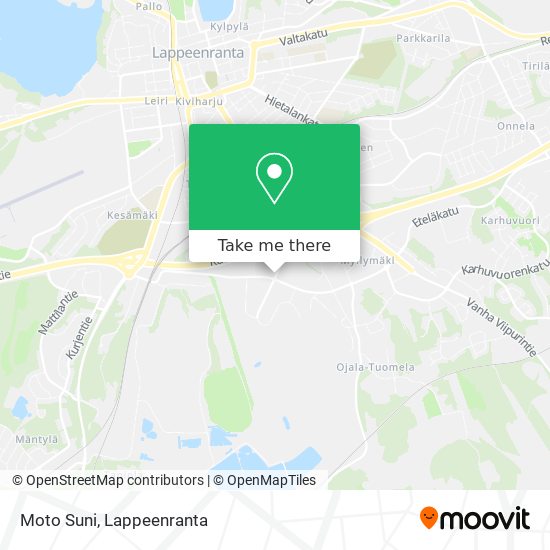 Moto Suni map