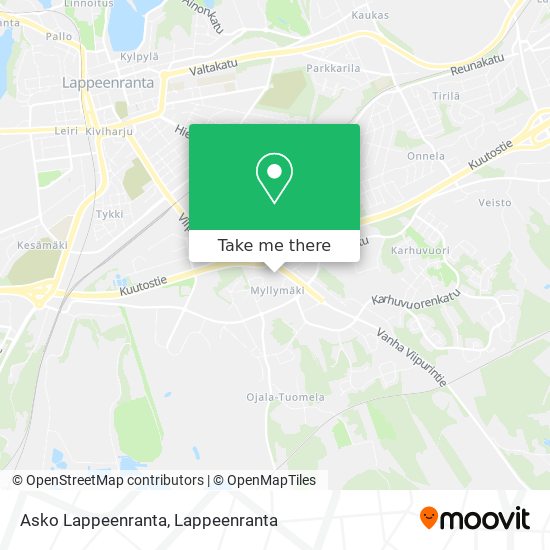 Asko Lappeenranta map