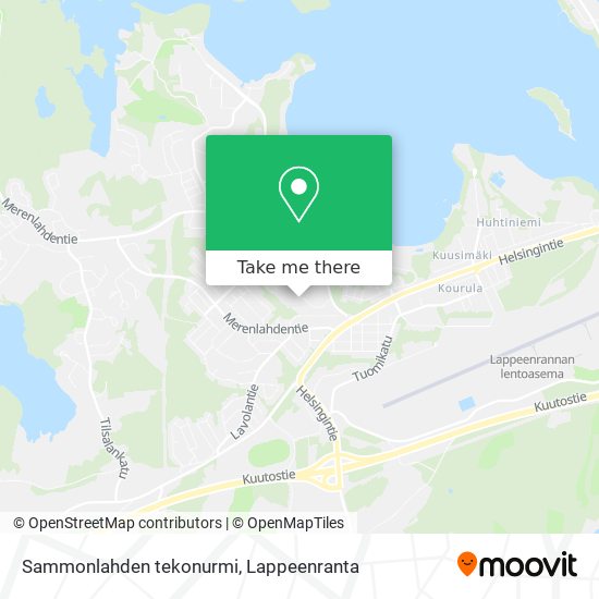 Sammonlahden tekonurmi map