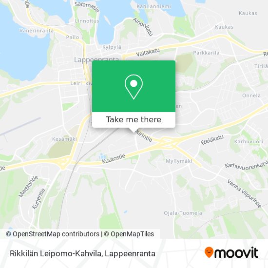 Rikkilän Leipomo-Kahvila map