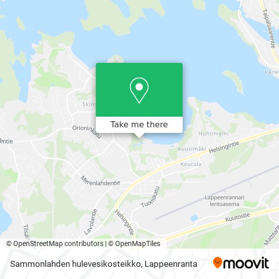 Sammonlahden hulevesikosteikko map
