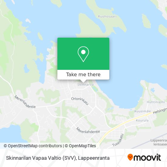 Skinnarilan Vapaa Valtio (SVV) map