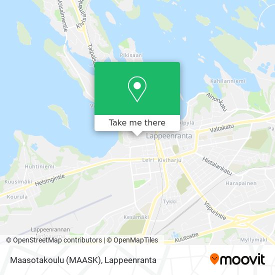 Maasotakoulu (MAASK) map