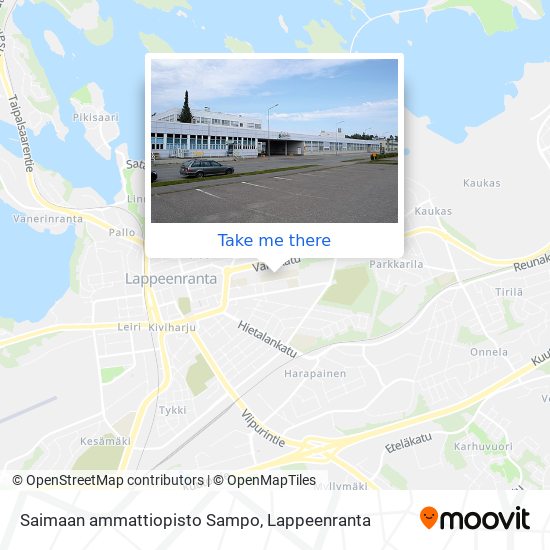 Saimaan ammattiopisto Sampo map