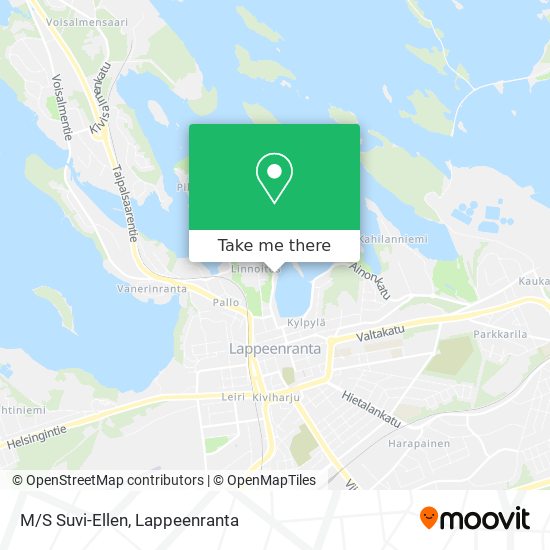 M/S Suvi-Ellen map
