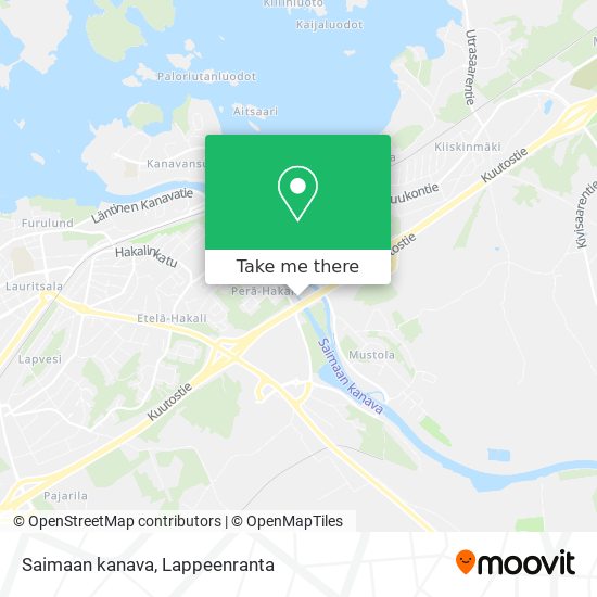 How to get to Saimaan kanava in Lappeenranta by Bus?