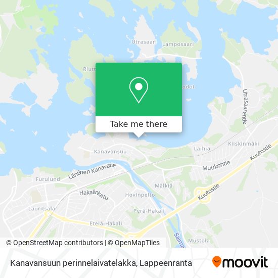 Kanavansuun perinnelaivatelakka map