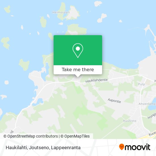 Haukilahti, Joutseno map