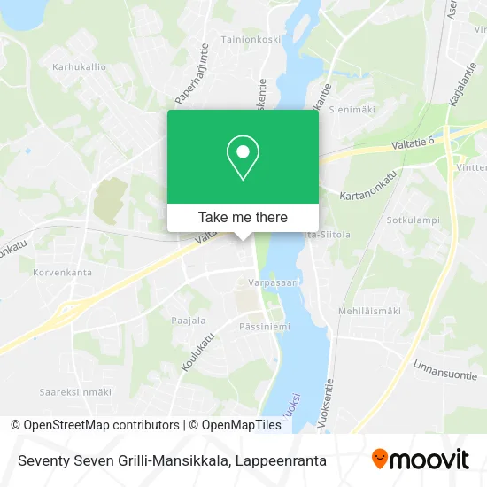 Seventy Seven Grilli-Mansikkala map