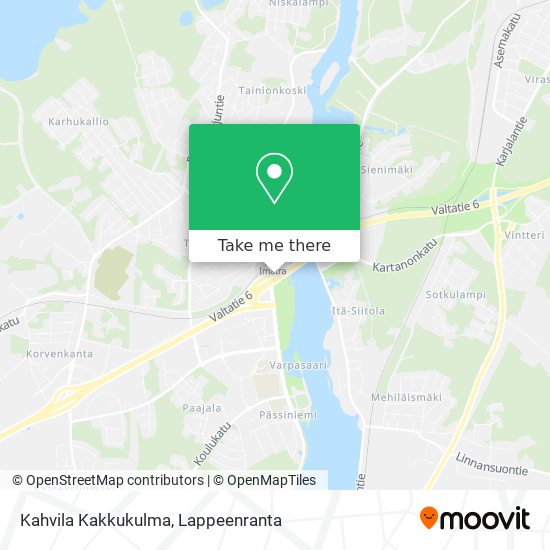 Kahvila Kakkukulma map
