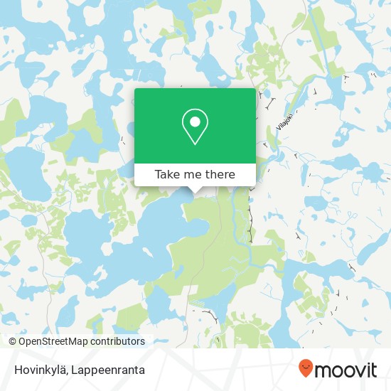 Hovinkylä map