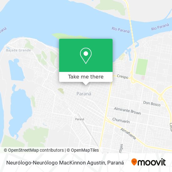 Neurólogo-Neurólogo MacKinnon Agustín map