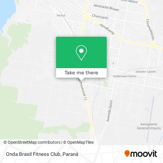 Onda Brasil Fitness Club map