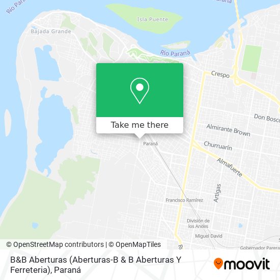 B&B Aberturas (Aberturas-B & B Aberturas Y Ferreteria) map