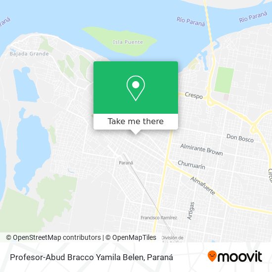Profesor-Abud Bracco Yamila Belen map