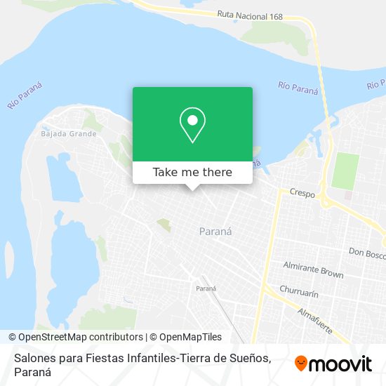 Salones para Fiestas Infantiles-Tierra de Sueños map