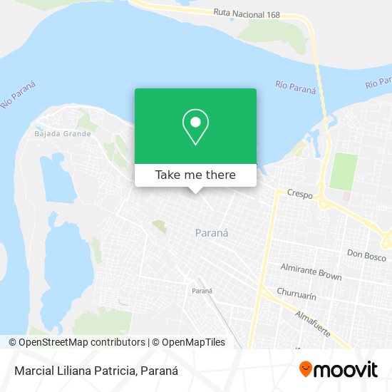 Marcial Liliana Patricia map