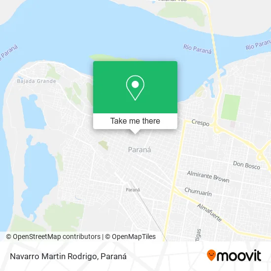 Navarro Martin Rodrigo map