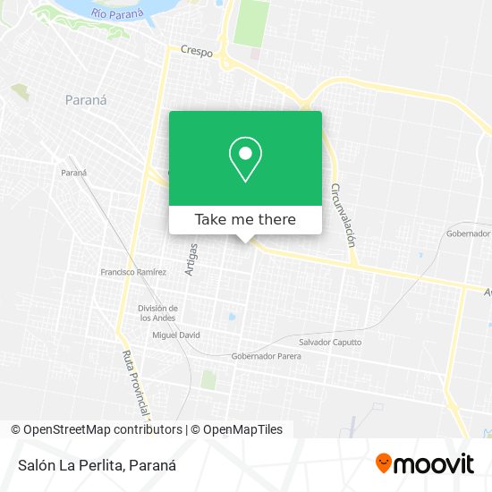 Salón La Perlita map