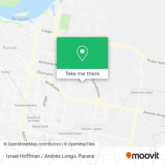 Israel Hoffman / Andrés Longo map
