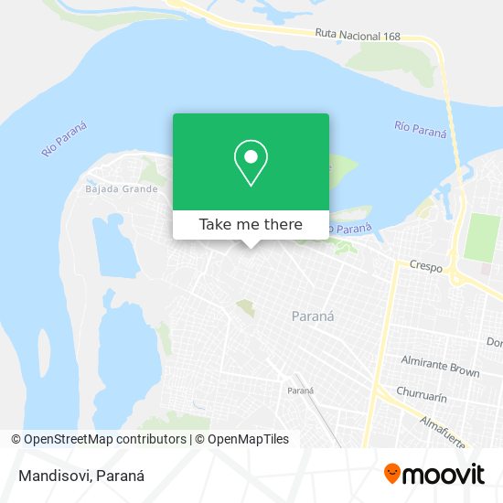 Mandisovi map