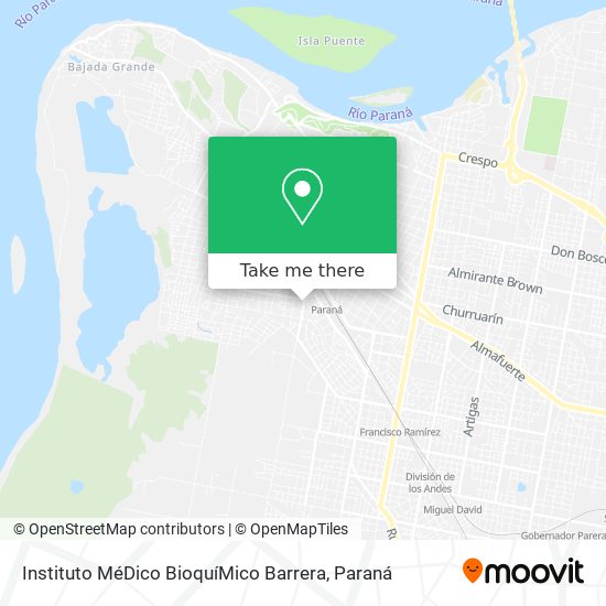 Instituto MéDico BioquíMico Barrera map