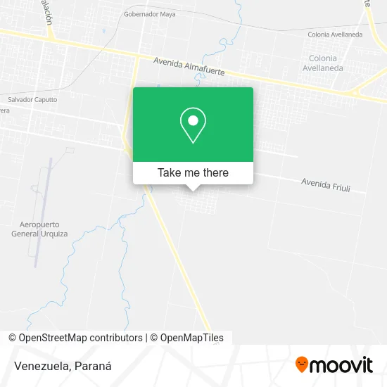 Mapa de Venezuela