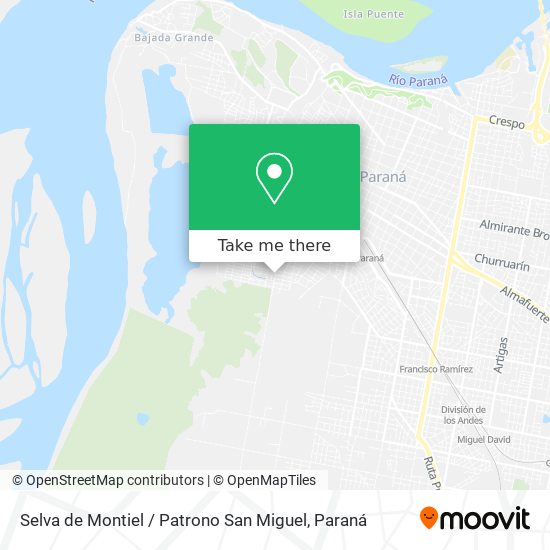 Selva de Montiel / Patrono San Miguel map