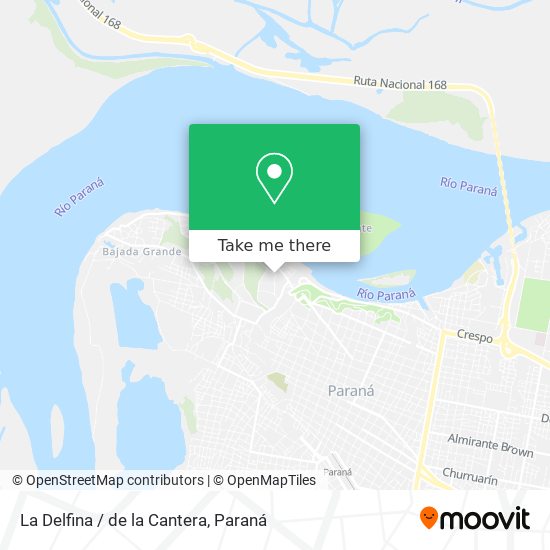 Mapa de La Delfina / de la Cantera