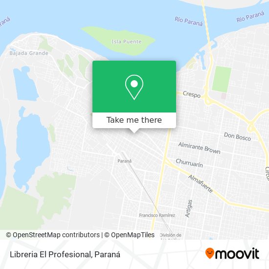 Libreria El Profesional map