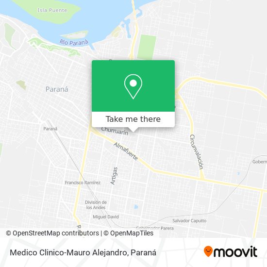 Medico Clinico-Mauro Alejandro map