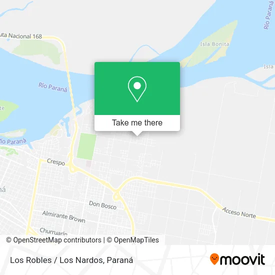 Los Robles / Los Nardos map