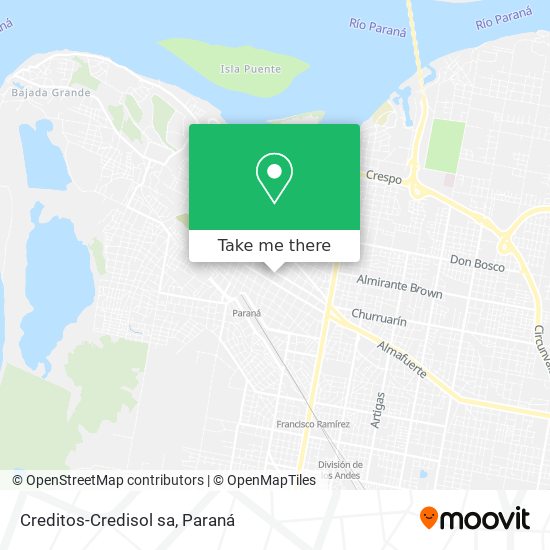 Creditos-Credisol sa map