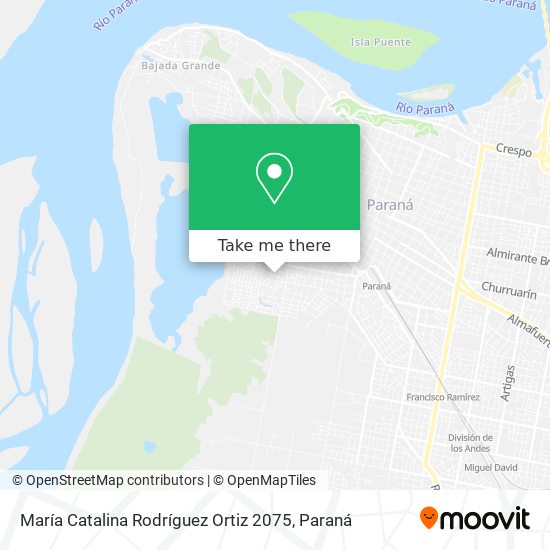 María Catalina Rodríguez Ortiz 2075 map